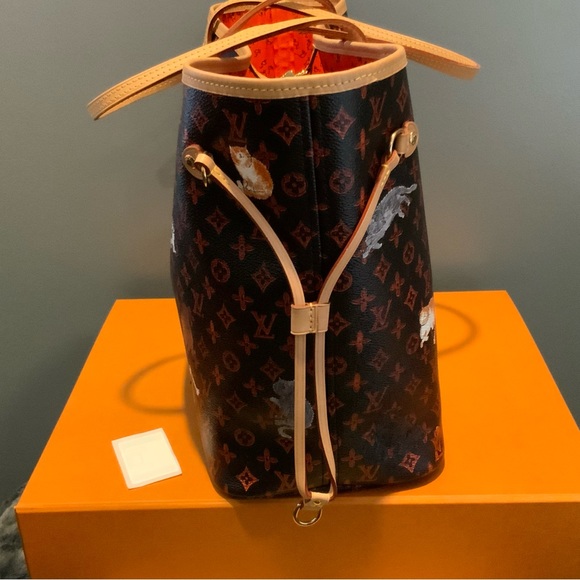 Louis Vuitton Catogram Neverfull MM **LIKE NEW** RARE 🙀  LIMITED EDITION - Picture 6 of 16
